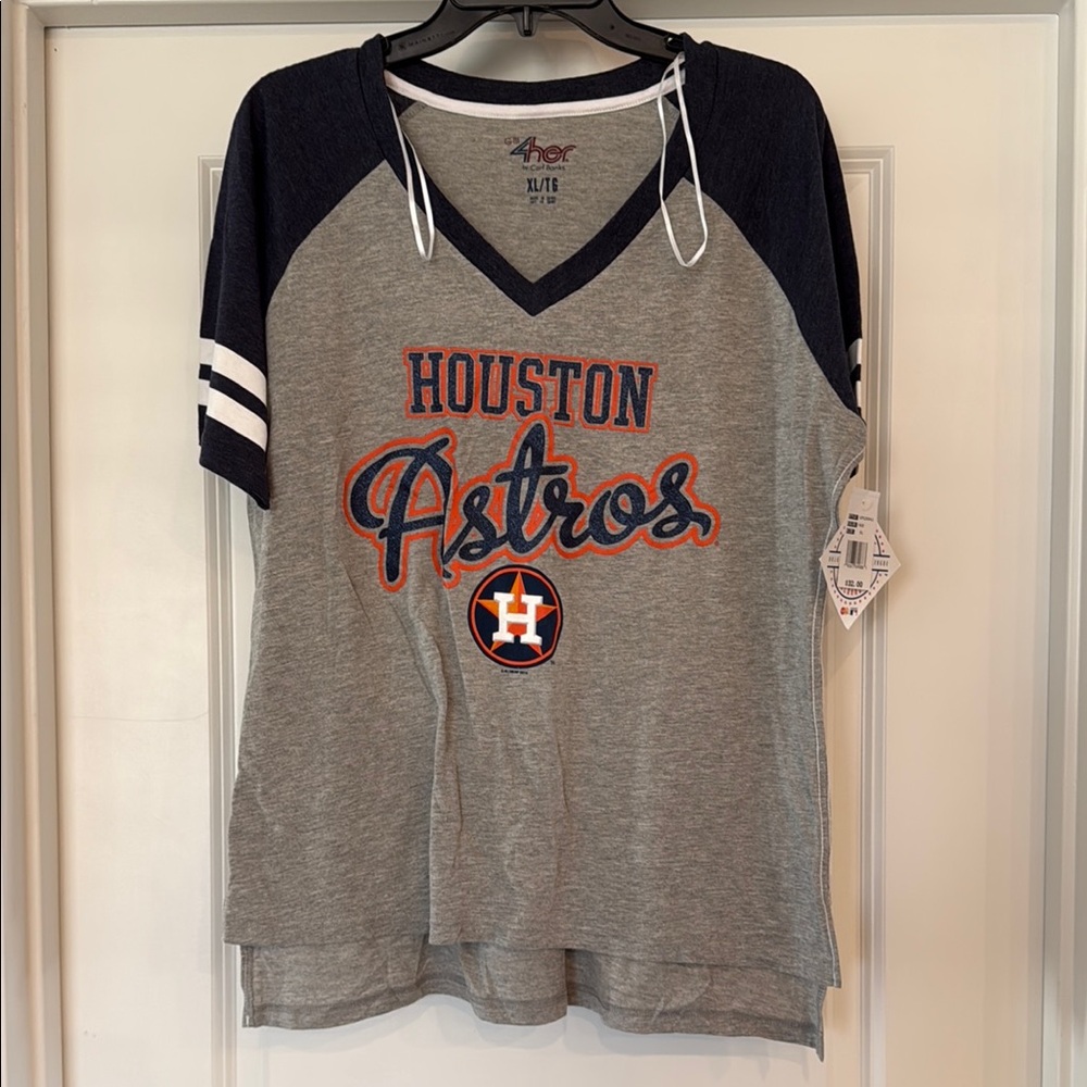 Houston Astros Gray and Navy T-Shirt